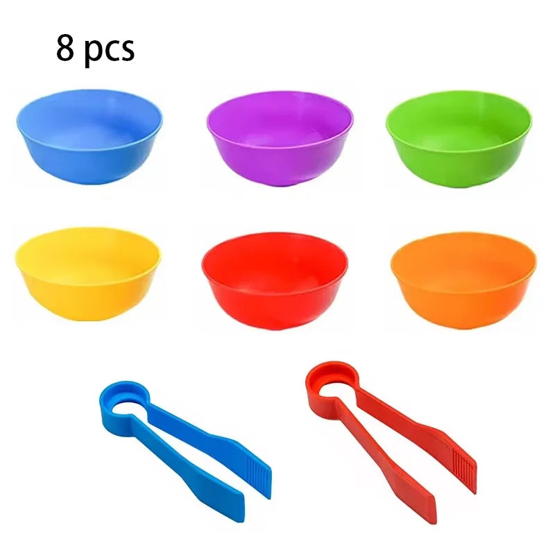 Jeu de tri des oursons – Motricité fine et apprentissage des couleurs