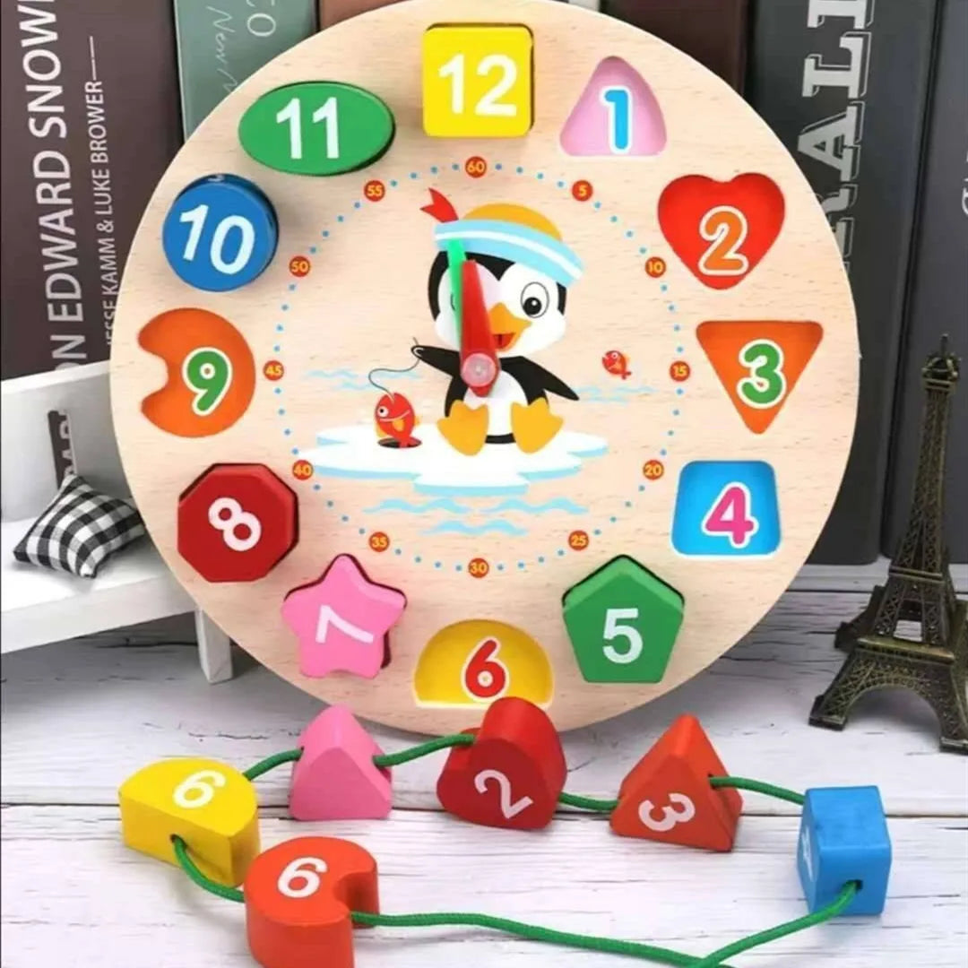 Blocs Montessori en Bois – Tri Formes & Couleurs 2 Ans+