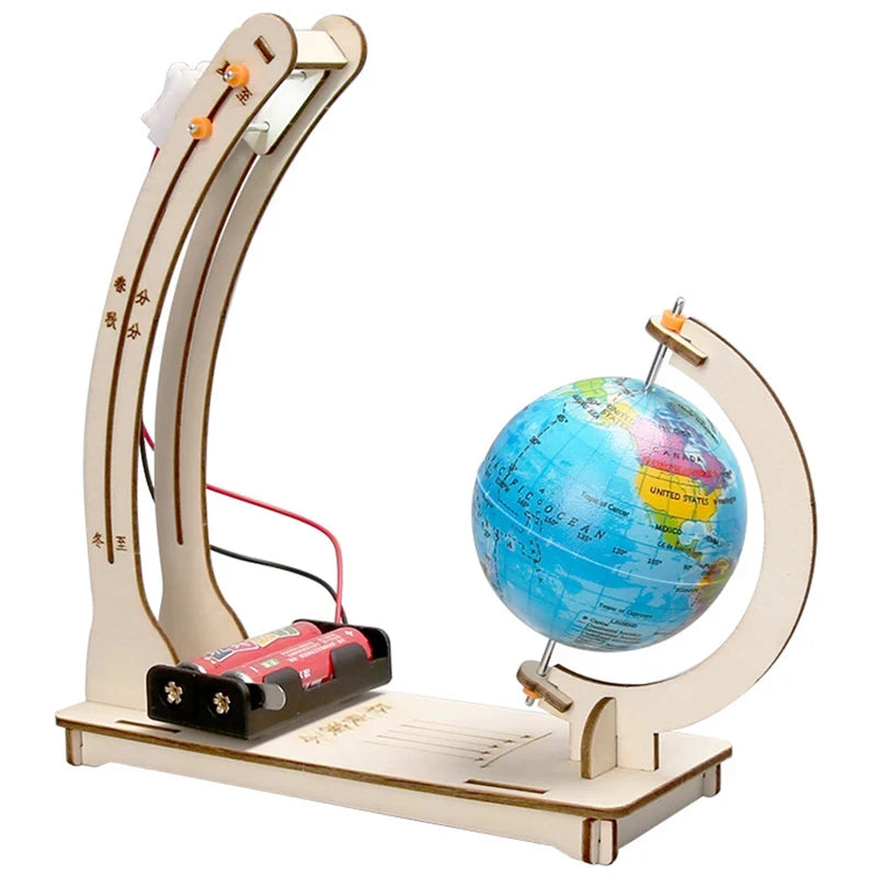 Kit STEM Cycle Jour-Nuit – Modèle Éducatif Terre-Soleil pour Enfants 8–12 ans