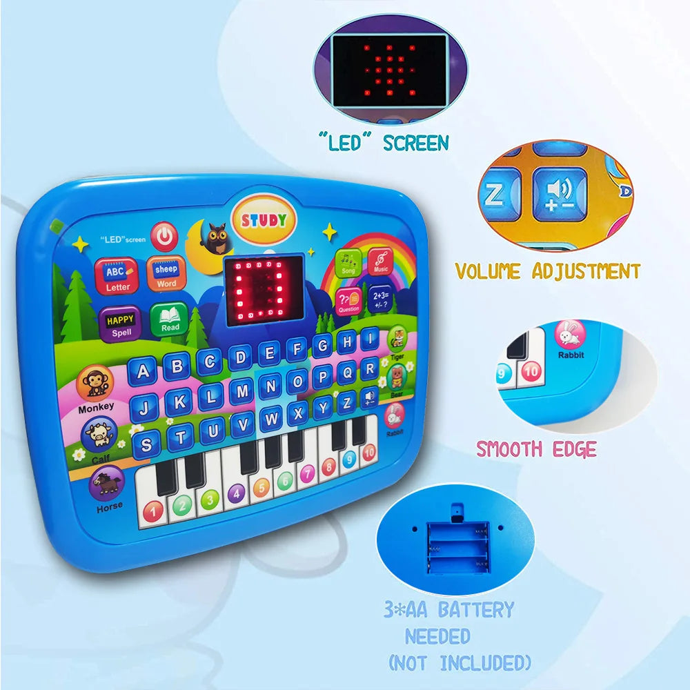Tablette d’apprentissage pour enfants – Lecture, maths et musique