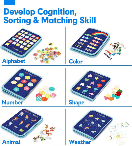 Busy Board Montessori – Éveil & motricité