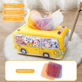 Boîte à mouchoirs Montessori en tissu– éveil sensoriel pour bébé 6-18 mois