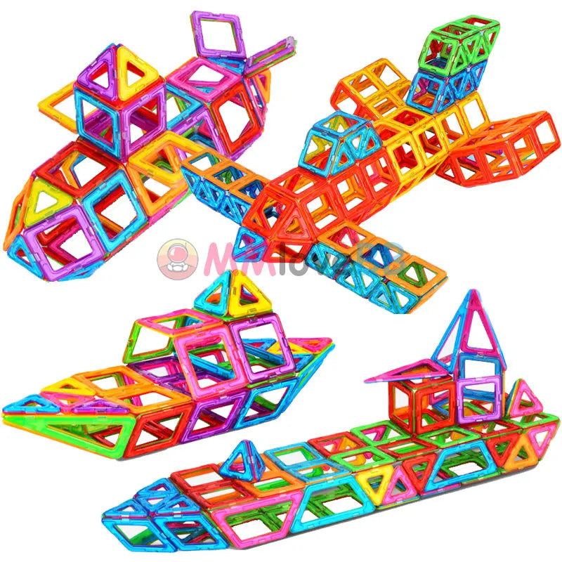 Blocs de construction magnétiques grand format pour enfants – Jeu éducatif et créatif