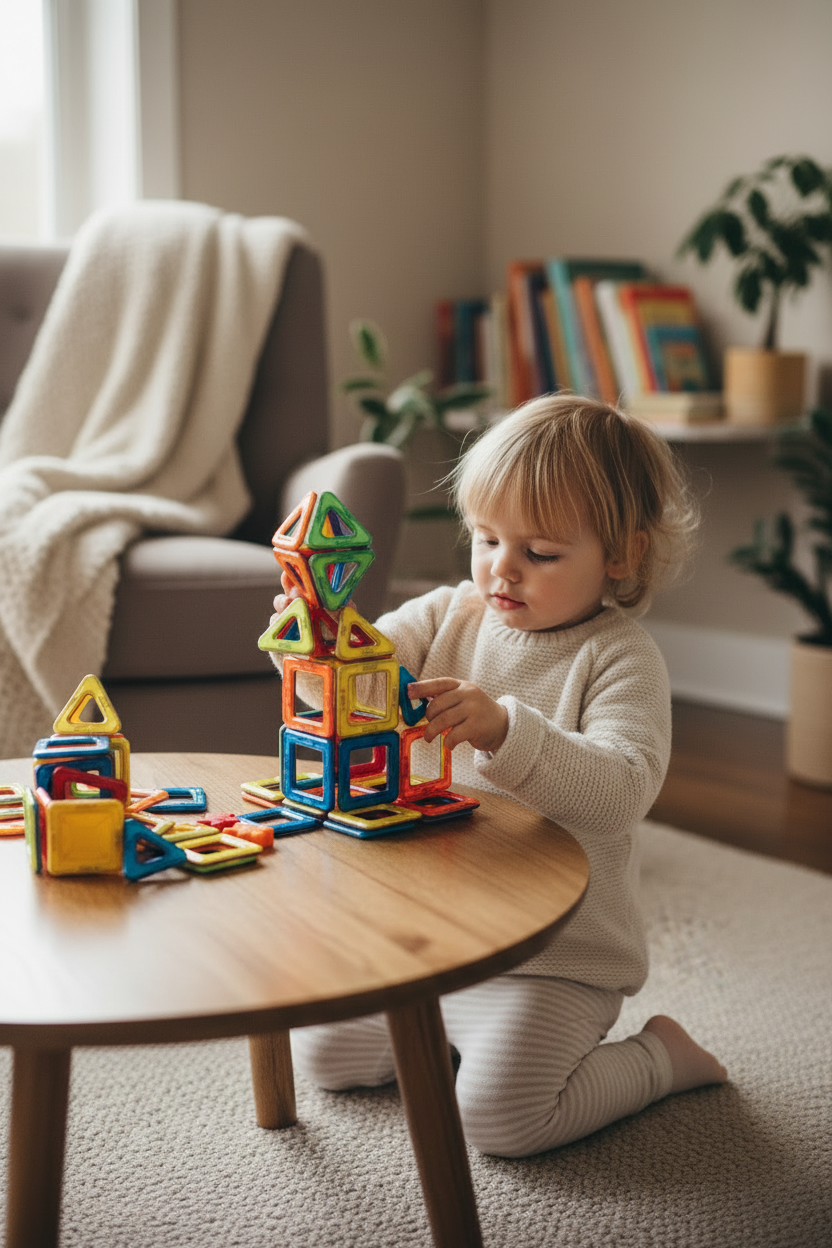 Blocs magnétiques – Style chaleureux